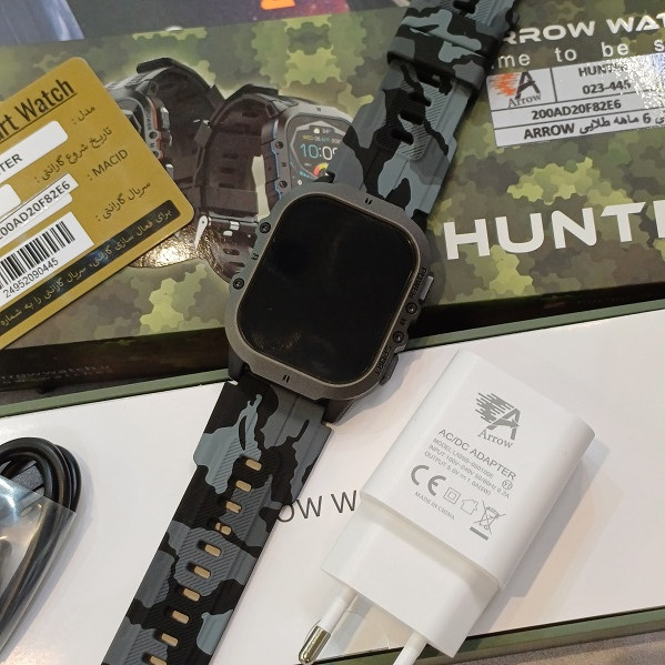 ساعت هوشمند برندARROWمدلHUNTER ضدآب وضدضربه