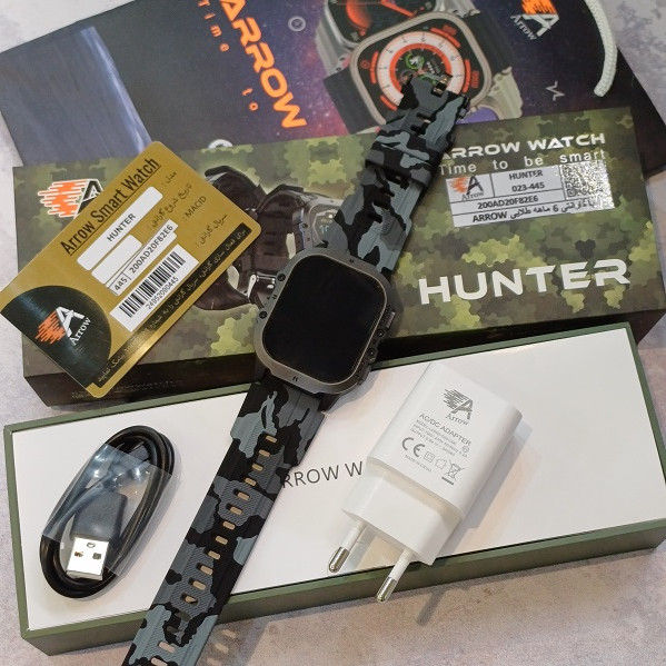 ساعت هوشمند برندARROWمدلHUNTER ضدآب وضدضربه