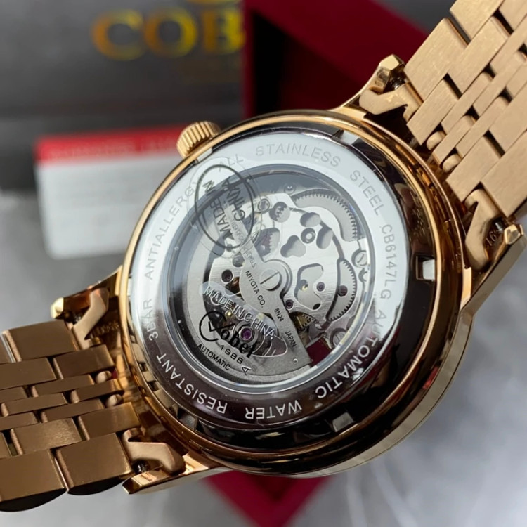 ساعت مچی اتومات مردانه برند کوبل CB6147LG