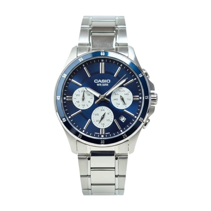 ساعت مچی مردانه کاسیو مدل CASIO-MTP-1374D-1A3VDF