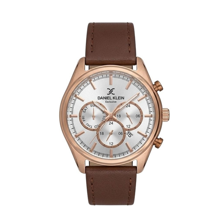 ساعت مچی مردانه چرمی اورجینال برند دنیل